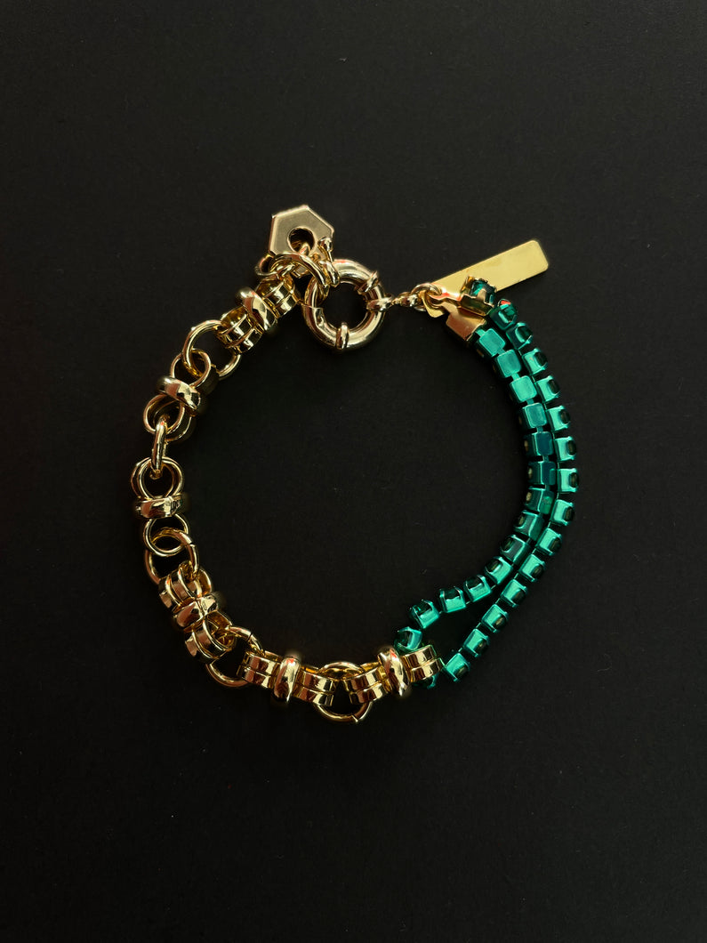 MAILLE (Bracelet) - Vert